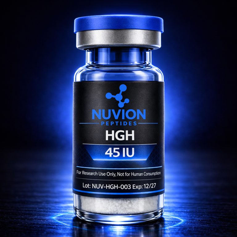 HGH 45 IU peptide vial