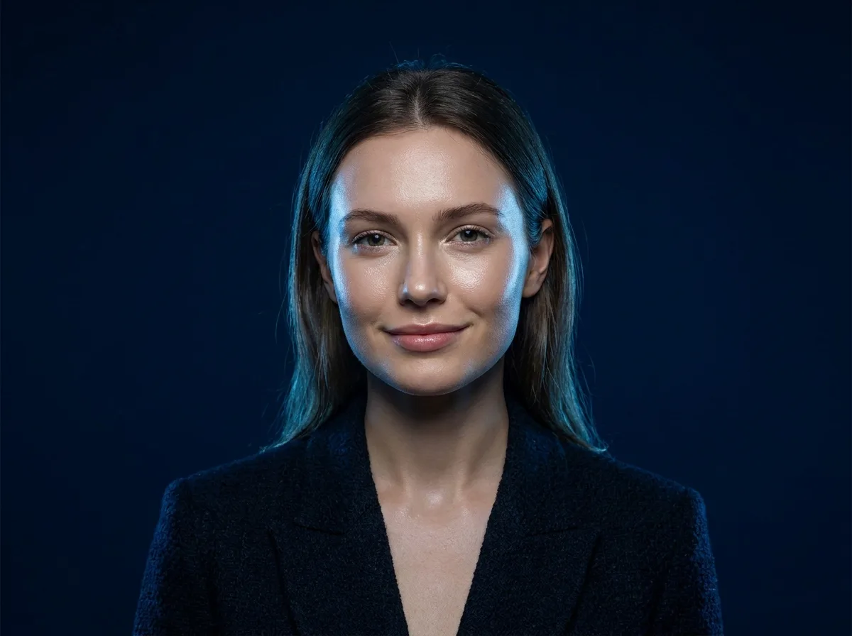 Radiant Canadian woman with glowing skin — anti-aging and longevity peptides, Nuvion Peptides