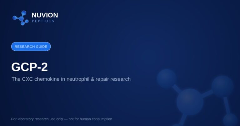 GCP-2 research guide — Nuvion Peptides