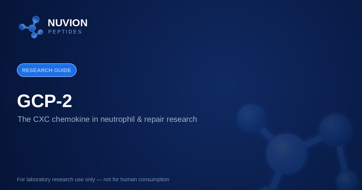 GCP-2 research guide — Nuvion Peptides