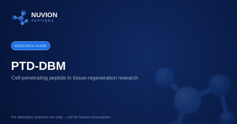 PTD-DBM research guide — Nuvion Peptides