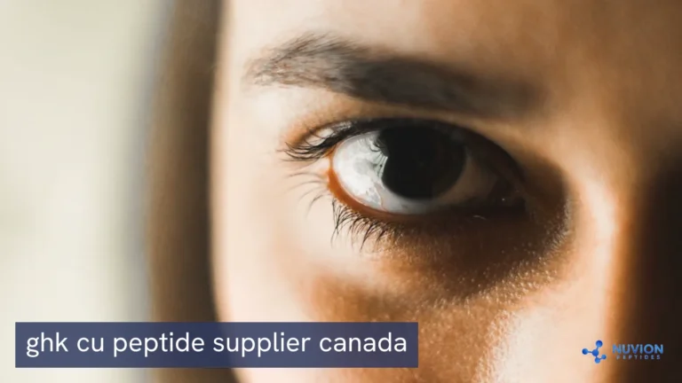GHK-Cu Peptide Supplier Canada: Research Sourcing Guide (2024)