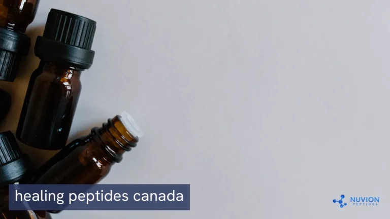 Healing Peptides Canada: Research Guide & Sourcing (2026)